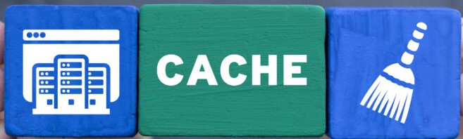 کلمه cache نوشته شده روی جعبه