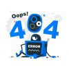 راهنمای رفع خطاهای رایج در سایت 5 oops 404 error with broken robot concept illustration 114360 1932